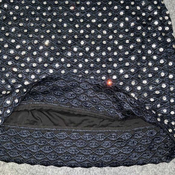 Diane von Furstenberg Skirt Womens Size 4 Navy Pencil Skirt - Picture 9 of 14